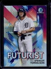 2021 Bowman Spencer Torkelson Futurist Chrome Rookie RC #FUT-ST Tigers