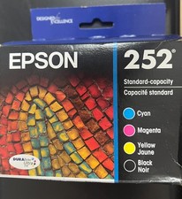 Epson 252 Cyan/Magenta/Yellow Ink Cartridges 0577/OB