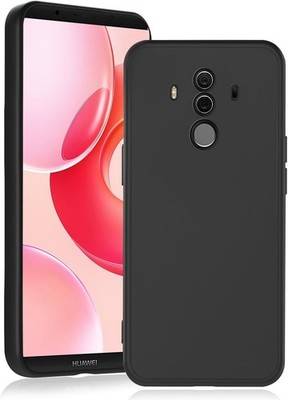 Handyhülle für Huawei Mate 10 Pro, Silikon, Schwarz, Ultra Dünn, Kratzfest