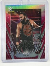 2026 Topps Chrome WWE Jacob Fatu 17/399 Magenta Refractor
