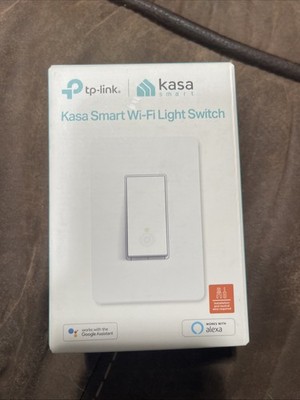 TP-Link Kasa Smart Wi-Fi Light Switch HS200. Open box never installed.