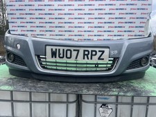 VAUXHALL ASTRA ESTATE MK5 H 2007 SILVER 4AU (163) FRONT BUMPER MARKS
