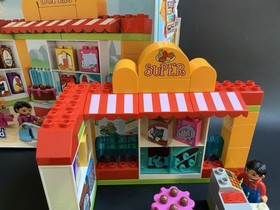 Lego Vintage DUPLO 5604 Lego Ville Supermarket 100% COMPLETE W/BOX