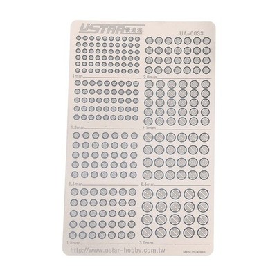 (Ume-Star) Gundam Plastic Model Robot Detail-Up Etching Mold Set (Type 33)_