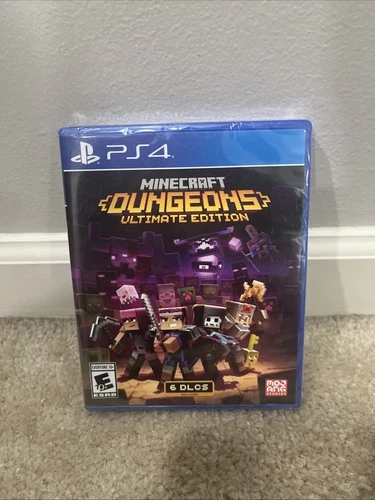 Minecraft Dungeons Ultimate Edition Sony PlayStation 4 PS4 2021 New Sealed