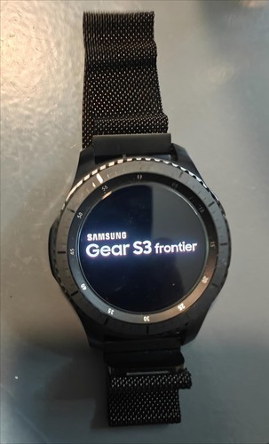 Samsung Gear S3 Frontier Smart Watch SM-R760 BT WiFi - Dark Gray, w/Extras!