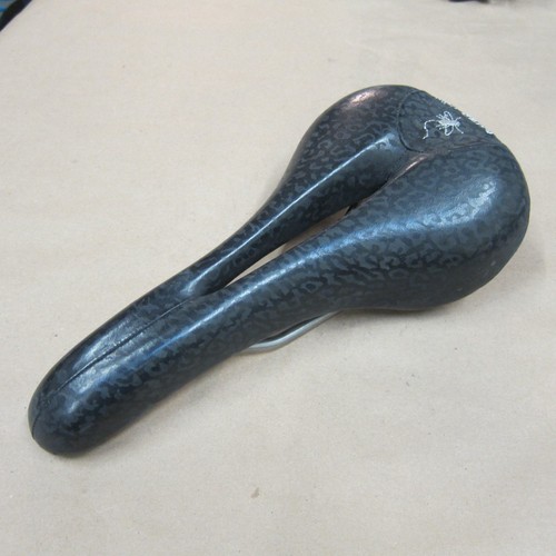 Terry Fly Comfort Road Saddle 140mm 7x7 Titanium Rails Solid Black