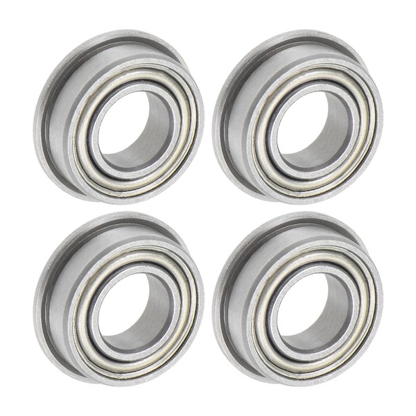 MF126ZZ Geflanscht Kugel Lager 6X12X4Mm Chrom Stahl Flansch Lager 4StüCk-image