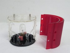 232012 New-Incomplete; Federal Signal LSL-120R Light Module; 120VAC; Red