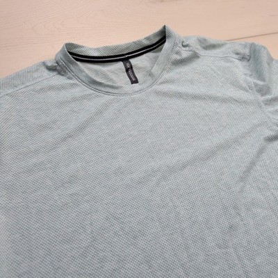 Ten Thousand Interval Shirt Mens XS Light Blue Performance Stretch Workout Gym