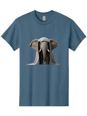 Elephant Mens Graphic Tee, 100% Cotton, Casual Summer Wear