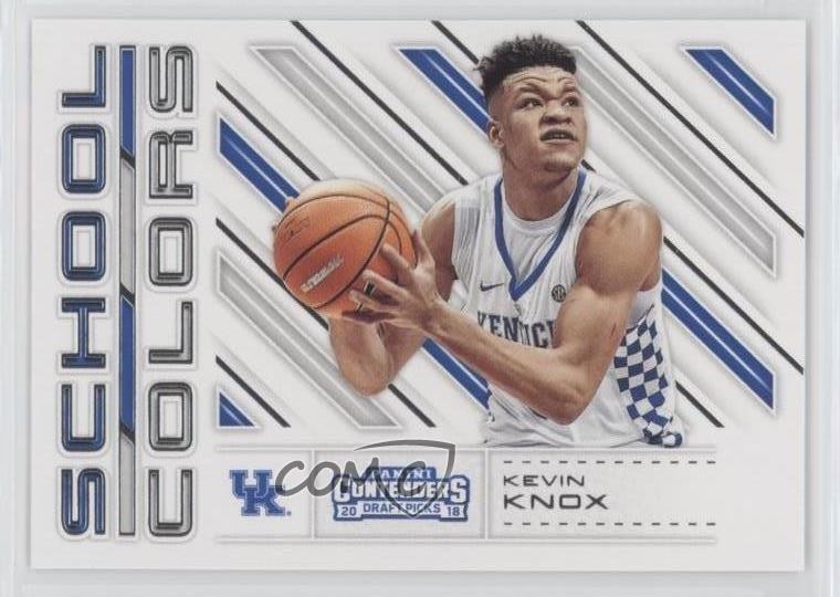 2018 Panini Contenders Draft Picks School Colors Kevin Knox #11 Rookie RC 09s9