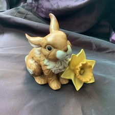 Goebel ✿ GROSSER Jahres Hase 2001 mit Narzisse ✿ lim. 7500 Stück ✿ Rarität TOP 