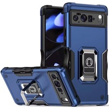 Military Grade Shockproof Hybrid Armor Case with Ring Grip for Google Pixel