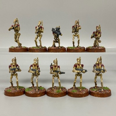 10 B1 Kampf Droiden Star Wars Legion Separatisten Bemalt Einheit Expansion Kader