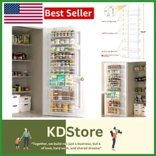 MaxiStore 9-Tier Over-the-Door Pantry Organizer for Efficient Home & Kitchen ...