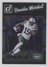 2016 Donruss Press Proof Black 9/10 Brandon Marshall #211 0c3