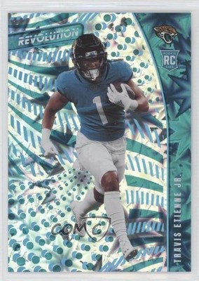 2021 Panini Chronicles Revolution Impact 48/149 Travis Etienne Jr Rookie RC 7ba