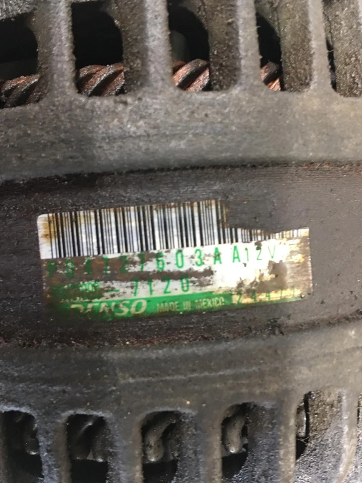 Alternador Dodge Promaster 3500 14 Foto 3 de 3