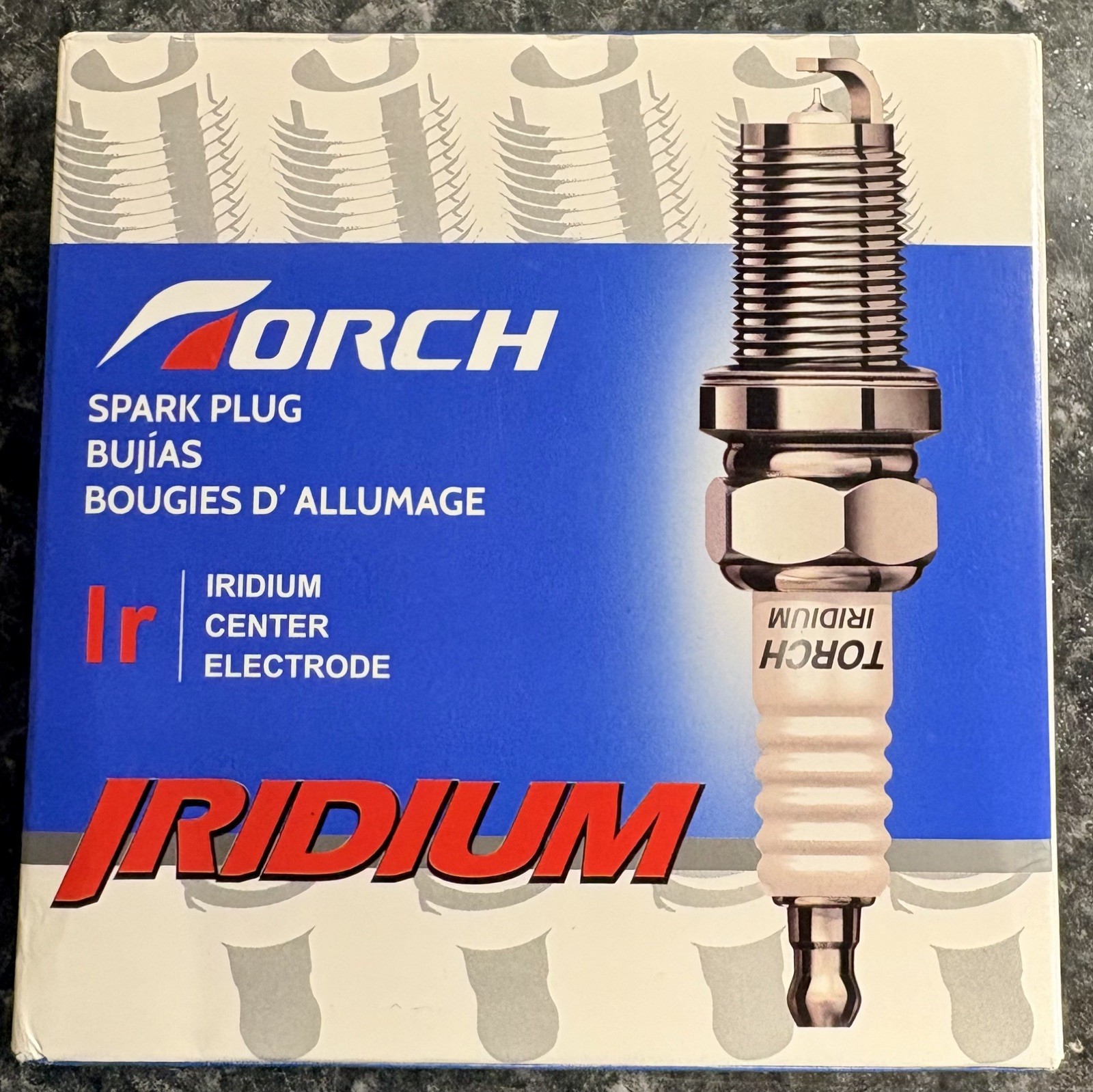 4 TORCH K7RTI Iridium Spark Plugs Replaces NGK 2667/BKR7EIX DENSO 3290 5310/IK22