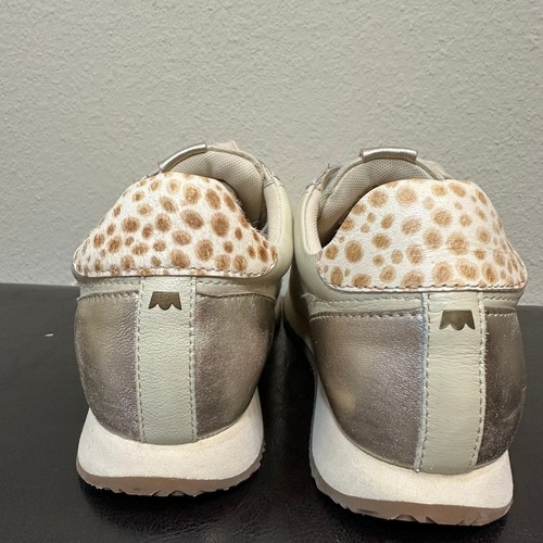 Birdies Roadrunner Damen-Sneaker Größe 8 Gelände: creme-goldfarben Animal-Print - Bild 3 von 13