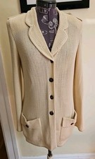 Vintage Escada Margaretha Ley Size 36 US 6 Cardigan Blazer SOLD AS IS READ 