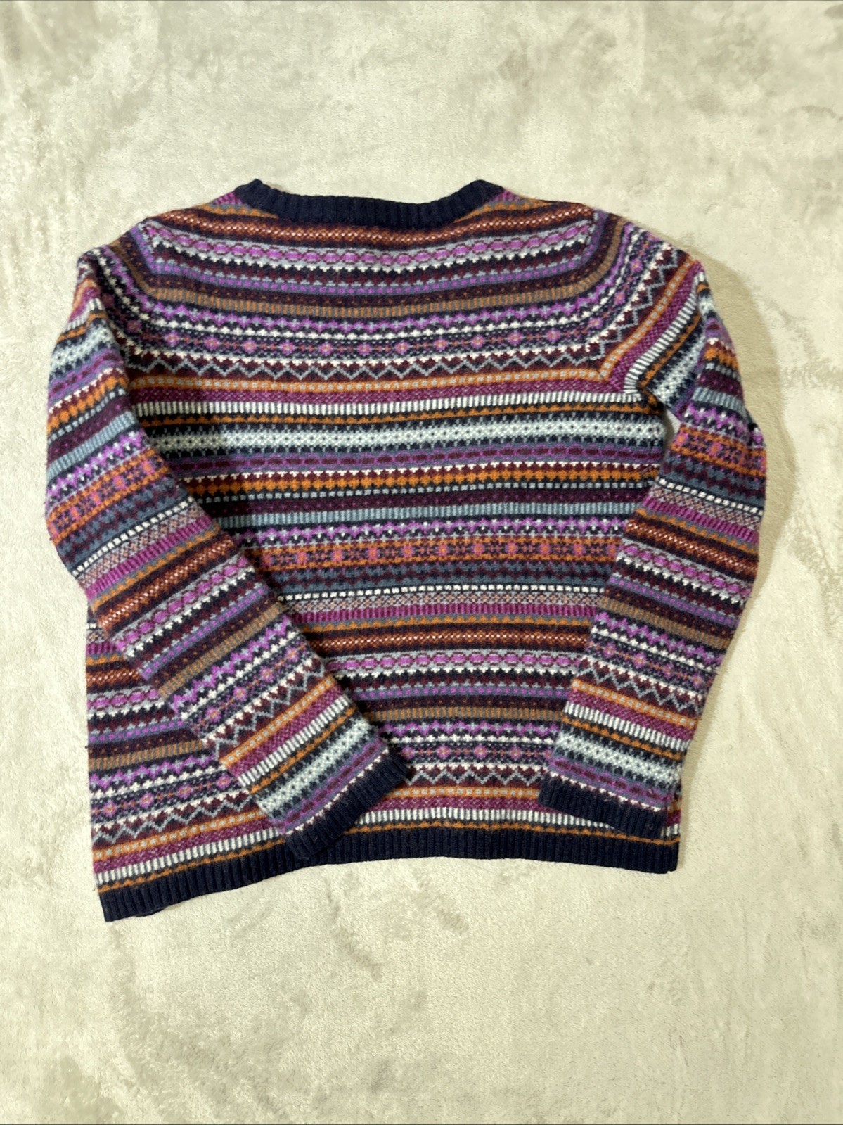 Seasalt Cornwall Fair Isle Sweater Percella Cove … - image 9