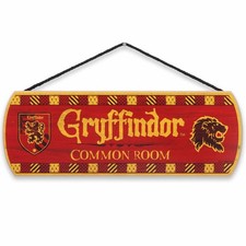 Harry Potter Gryffindor Common Room Hanging Wood Wall Decor - Fun Small, Red