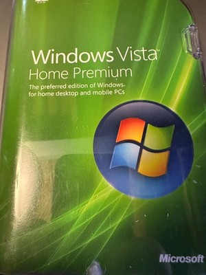 Microsoft Windows Vista Home Premium (Retail) (1 PC) - Full Version for Windows