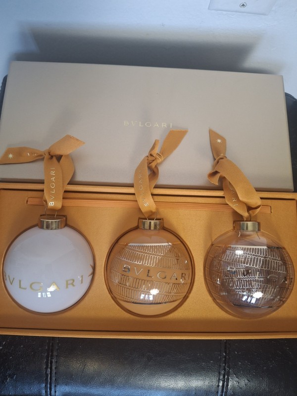 Bolas De Navidad Bvlgari