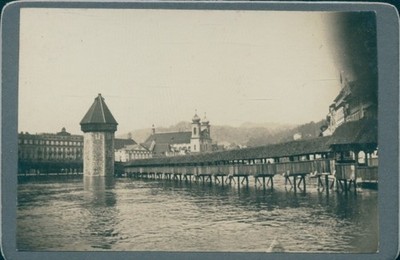 Foto Luzern Stadt Schweiz, Vierwaldstätter See, Kapellbrücke - 10590623
