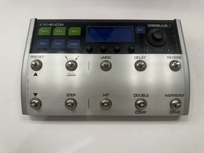 TC Helicon Voice Live 3 Vocal Voicelive Multi Effects Processor Pedal + PSU