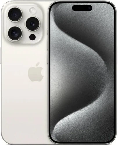 Apple iPhone 15 Pro Max 512GB White Titanium (Unlocked) - Open BOX