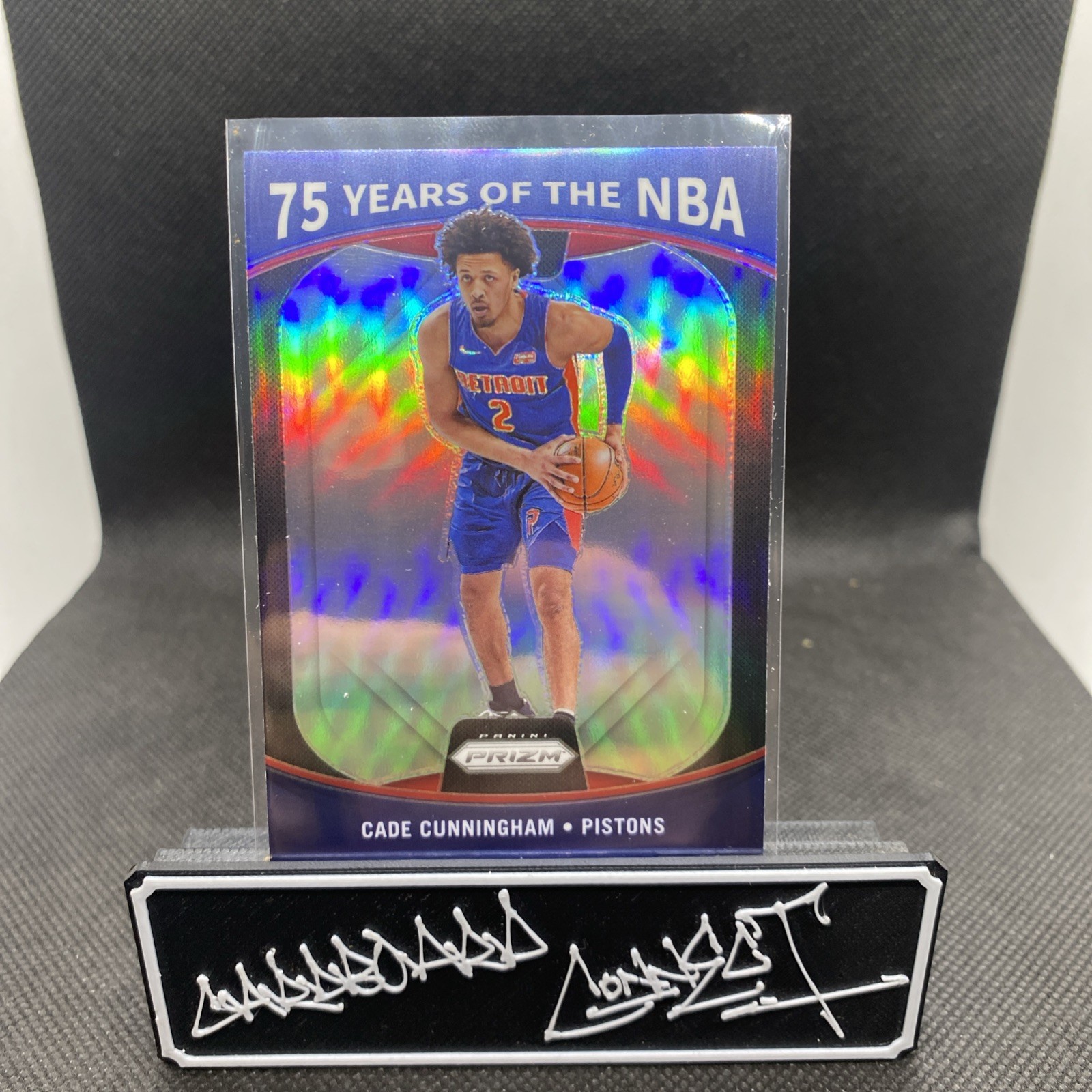2021-22 Panini Prizm - Optic 75 Years of the Nba Cade Cunningham #21 (RC)
