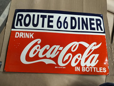 PORCELAIN COCA-COLA ENAMEL SIGN 30X20 INCHES