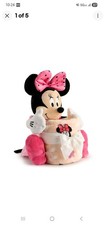 Disney Minnie Mouse buddy  throw blanket kids gift set.