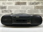 VINTAGE 1993 SONY CFD-110 Boombox CD Radio Tape. Tested Working