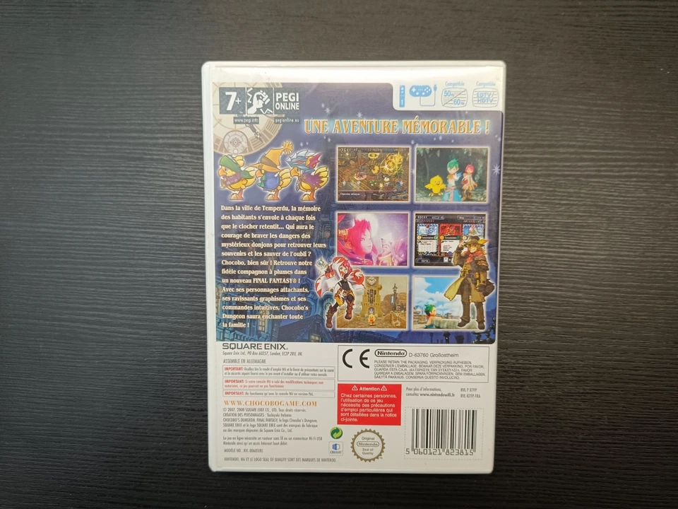 FINAL FANTASY FABLES : CHOCOBOS DUNGEON  --- pour WII  - COMPLET - FRANCAIS, photo 2 sur 4