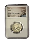 1959  Silver Washington Quarter Dollar (25C)  | NGC Mint State MS66  *001