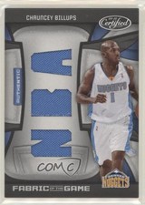 2009-10 Certified Fabric of the Game NBA Die-Cut 18/50 Chauncey Billups HOF 7y2