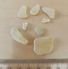 rare color sea glass from japan Surf-Tumbled Beach Glass