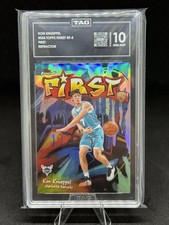 2025-26 Topps Finest - First Kon Knueppel #F-4 Refractor (RC) TAG 10🔥
