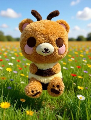 Hunny the Sweet Bear-Bee Cuddlebarn Exclusive Plush Toy Animal 10  #PlushGoals
