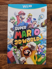 Super Mario 3D World (Nintendo Wii U, 2013) Manual 