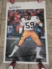 Jack Ham Pittsburgh Steelers Sports Illustrated Pinup 4259 Poster Full Size Vtg