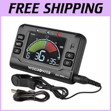 Multi-Instrument Rechargeable Metronome Tuner, USB Charging