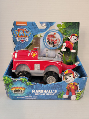 Paw Patrol Jungle Pups Marshall s Elephant Vehicle & Figure NEW 3+