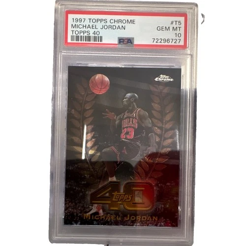 Jordan 1997 Topps Jordan #T40