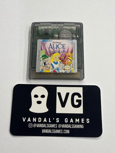 GBC - Alice in Wonderland Nintendo Gameboy Color Cart Only #2913