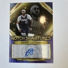 Topps Notch Signatures Daniel Gafford #TNS-DG Dallas Mavericks Autograph